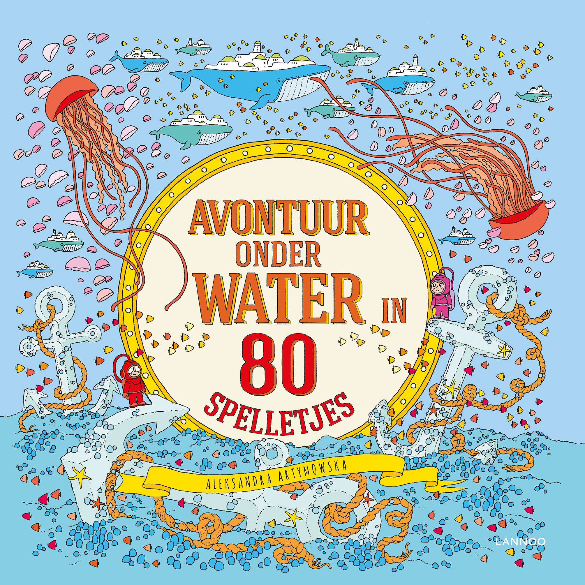 Super Avontuur onder water in 80 spelletjes | Uitgeverij Lannoo QE-15