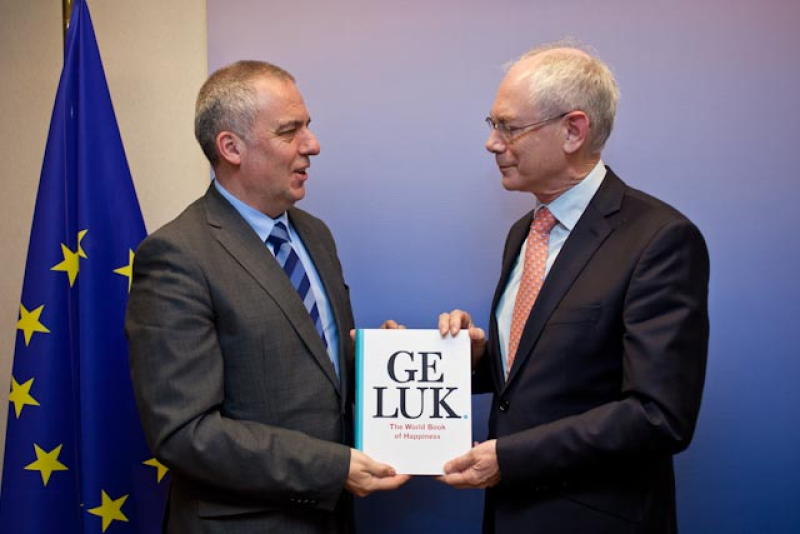 Herman Van Rompuy Leo Bormans The New World Book of Happiness 