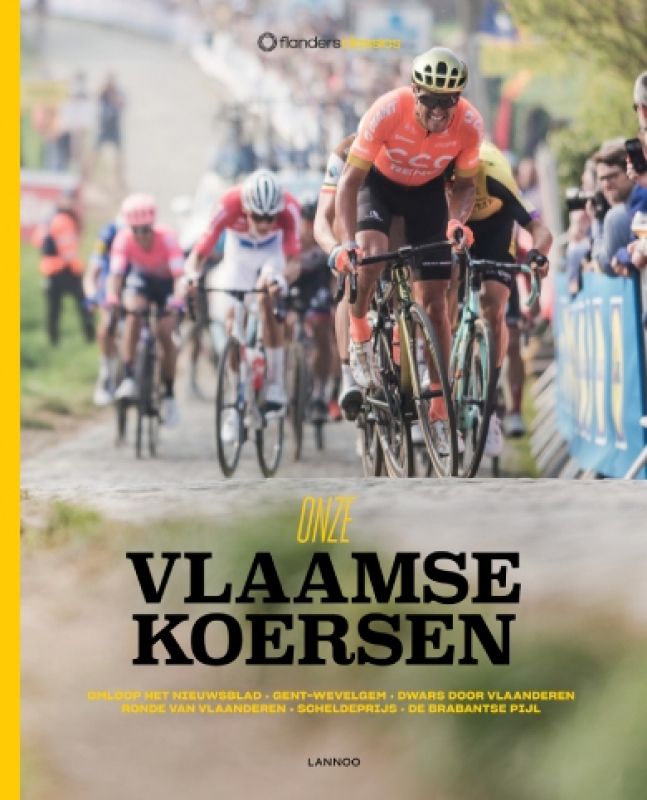 cover boek 'Onze Vlaamse koersen'