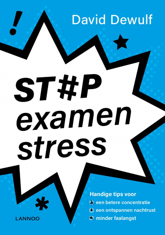 cover boek 'Stop examenstress'